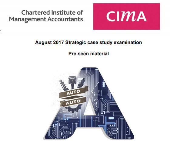 CIMA SCS August 2017